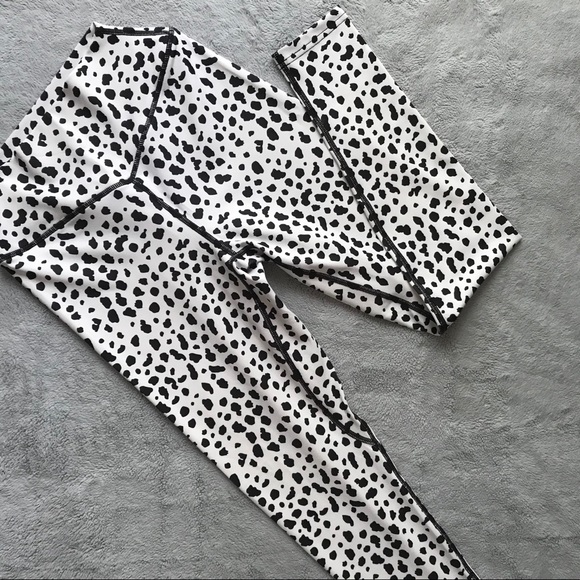 Balance Athletica Pants - Balance Athletica Ascend Pants Snow Leopard Small